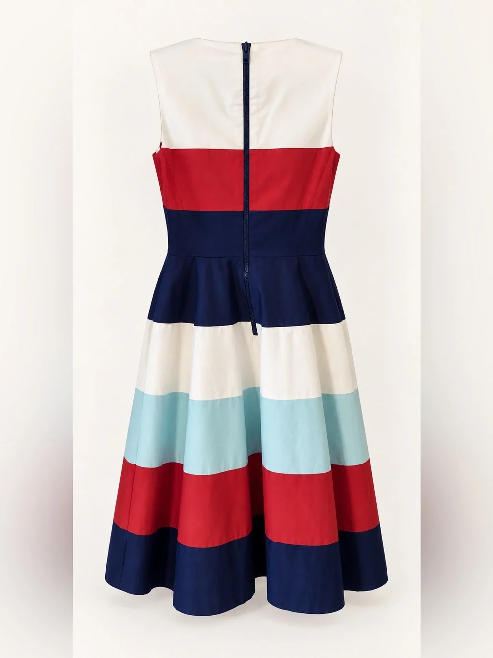 Kate Spade Corley Colorbock Fit & Flare Midi Dress